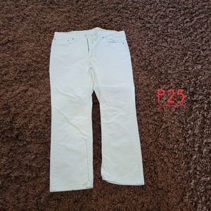 Levi's 514 White Jeans zipper fly W38 L30